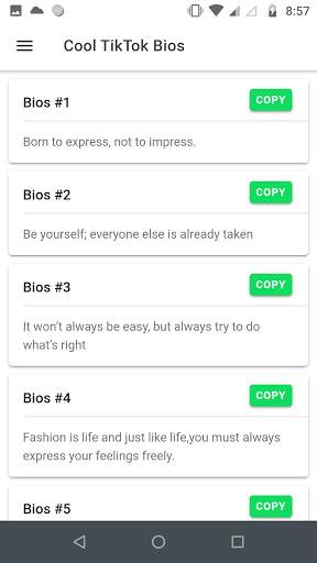 TikGrow : Hashtags, Captions, Fans for TikTok screenshot 6
