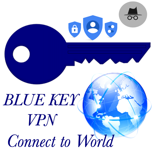 VPN PRO BLUE KEY icon