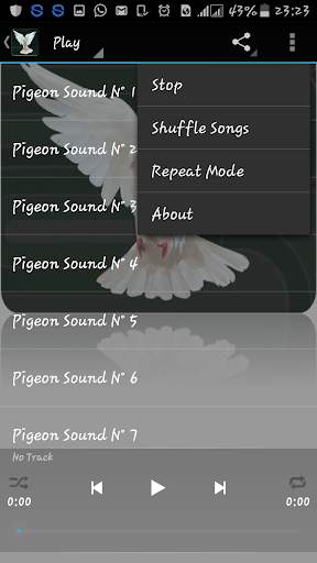Pigeon sounds screenshot 2