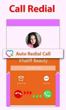 Auto Redial Call | Call Forwarding | Call Timer screenshot 1