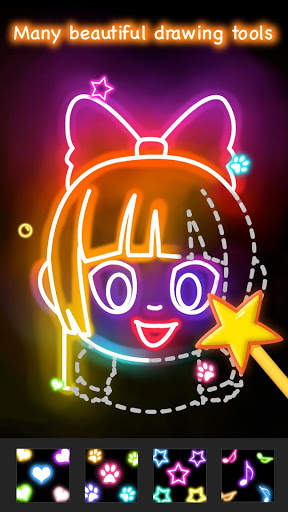 Learn To Draw Glow Cartoon screenshot 5