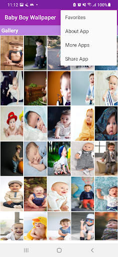 Baby Boy Wallpaper Gallery screenshot 2