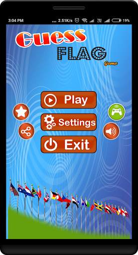 Guess Flags Game - Find Flags Country Quiz Game screenshot 1