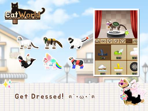 Cat World - The RPG of cats screenshot 1