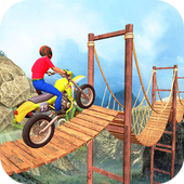 Bike Stunts Tricky Racing Rider Free 2018 أيقونة