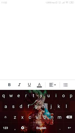 Anime Keyboard - Dr. Stone screenshot 4