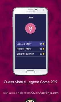 Guess Mobile Legend Game 2019 screenshot 7