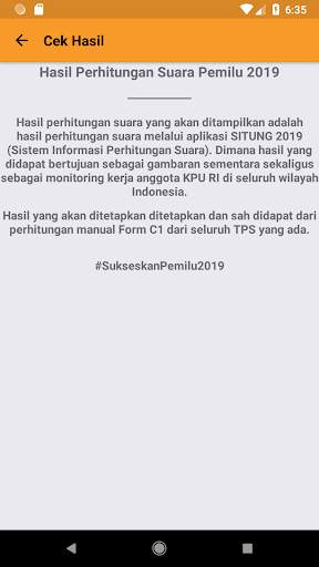 KPU RI PEMILU 2019 screenshot 5