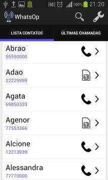 WhatsOp Operadoras screenshot 1