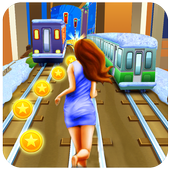 subway princess - Endless Surf Run icon