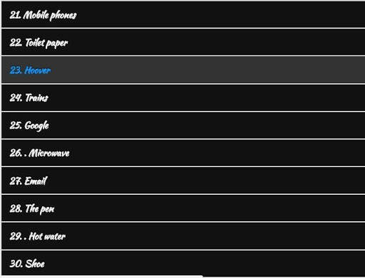 Top 100 inventions that changed the world screenshot 2