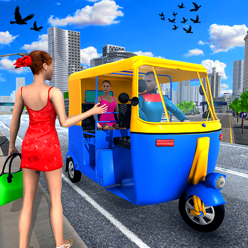 Rickshaw Driving Tuk Tuk Game icon