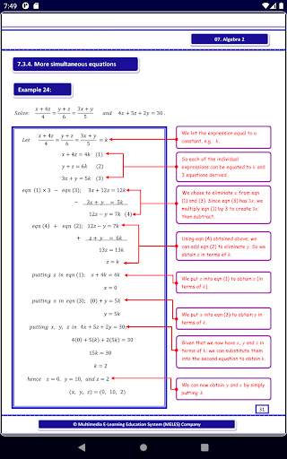 Algebra 2 Pure Math screenshot 16