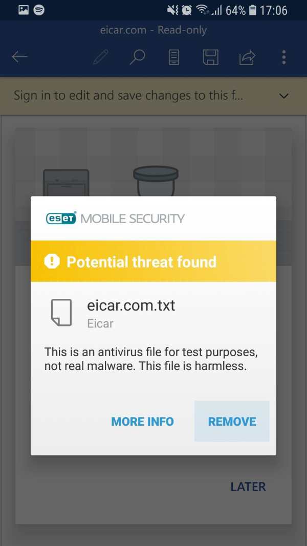 ESET Mobile Security Orange Edition screenshot 3