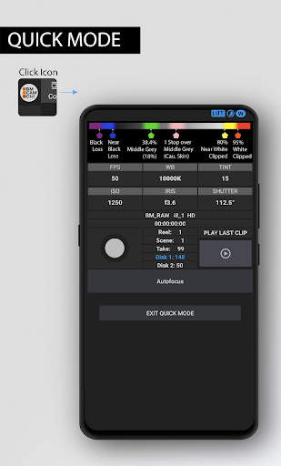 Control Blackmagic Camera screenshot 3