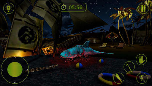 Scary Shark Hunting Games - Beach Shark Attack 3D screenshot 6