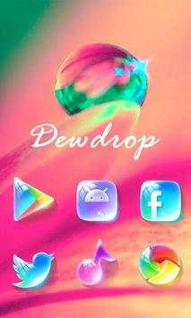 Dewdrop V Launcher Theme screenshot 1