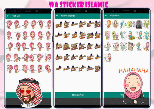 Kumpulan Sticker Islamic WAStickerApps Direct Chat screenshot 2