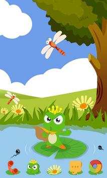Frog prince GO Launcher Theme screenshot 1