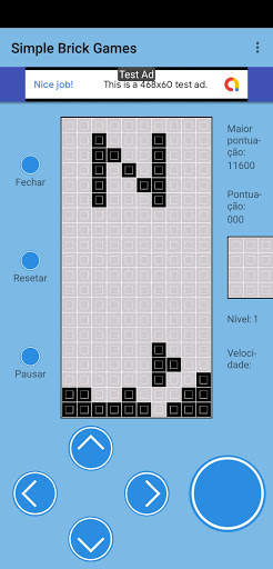 Retro brick Game screenshot 1