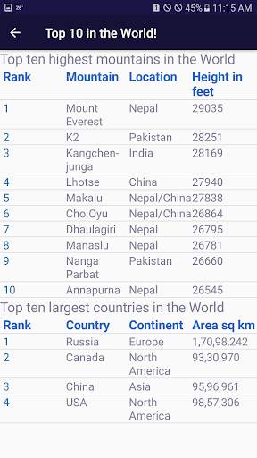 General Knowledge screenshot 5