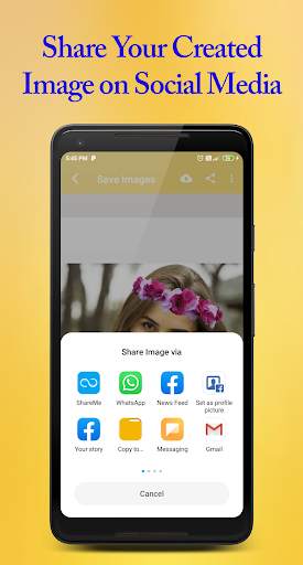 Flower Crown Photo Editor скриншот 6
