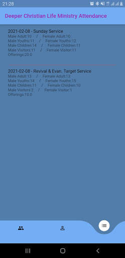 DCLM Attendance screenshot 5