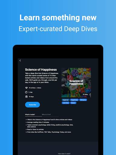 Refind — the 5 most relevant links screenshot 15