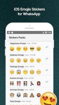 Emojis Stickers for WhatsApp screenshot 1