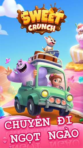 Sweet Crunch - Trò Chơi Ghép 3 screenshot 7