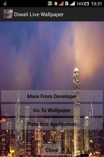 Diwali Crackers Live Wallpaper screenshot 1