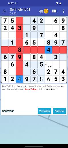 Sudoku - Klassisches Denkspiel screenshot 2
