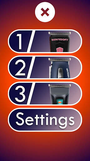Simulator of hair clipper prank screenshot 1