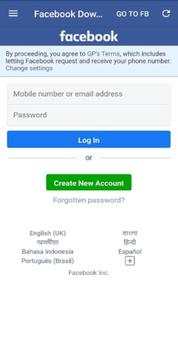 Video Downloader for Facebook -FB Video Downloader screenshot 5