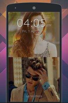 Dual Photo Pattern Lock Screen screenshot 4