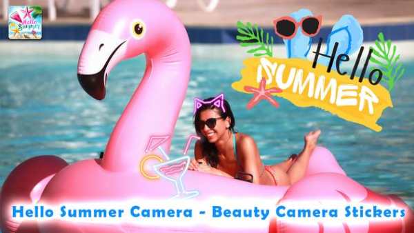 Hello Summer Camera - Beauty Camera Stickers screenshot 1