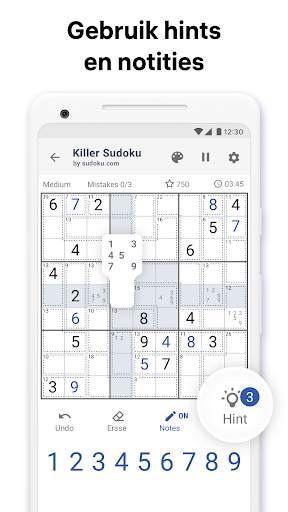 Killer sudoku van Sudoku.com screenshot 7
