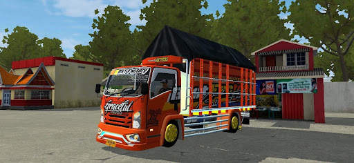 Mod Bus Simulator Truk Oleng screenshot 2