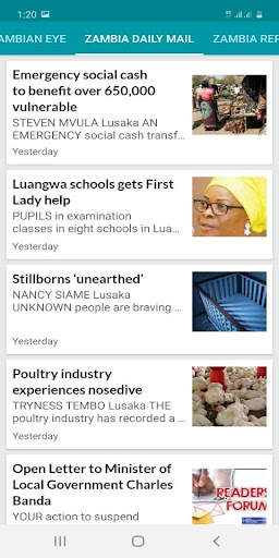 Zambia Trending News screenshot 5