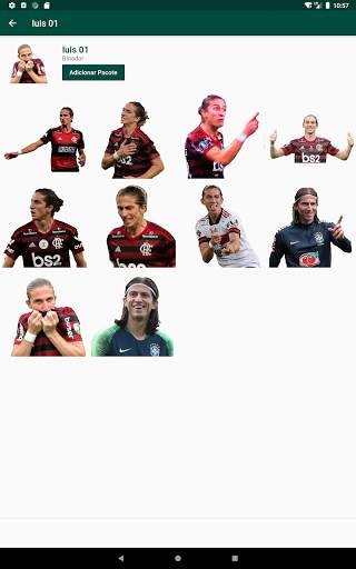 Figurinhas Flamengo para Whatsapp - Elenco screenshot 7