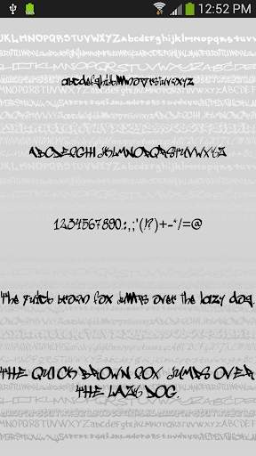 Graffiti Fonts Message Maker screenshot 7