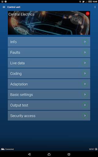 OBDeleven VAG car diagnostics screenshot 18