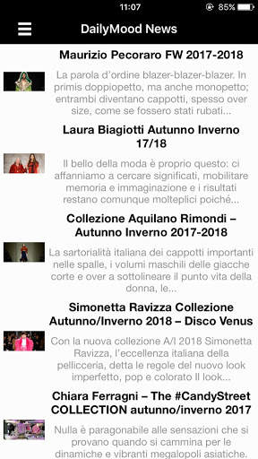 DailyMood News screenshot 1