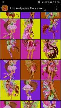 Live Wallpapers flora Winx screenshot 2