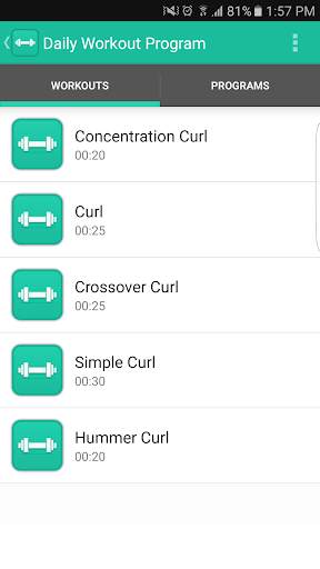 Daily Workout Program screenshot 4