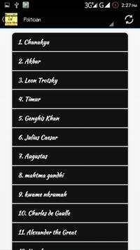 Biographies Of Great Men स्क्रीनशॉट 4