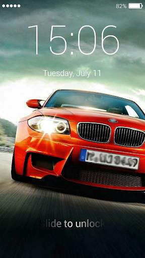 Cars Lock Screen 1 تصوير الشاشة