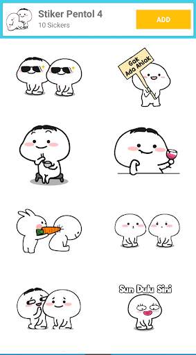 Stiker WA Pentol Lucu screenshot 3