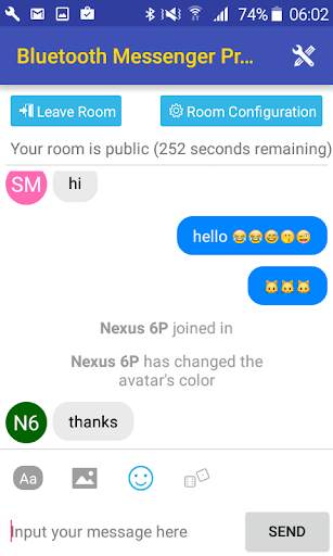 Bluetooth Messenger - Premium screenshot 3
