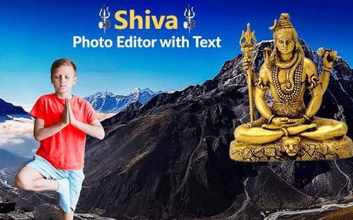 Shiva Photo Editor with Text screenshot 1